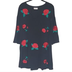 Altar'd State Size Small Coquette Rose Bud Beauty Floral Dress